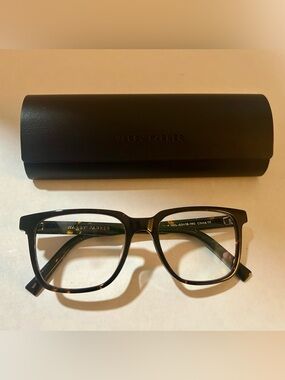 Warby Parker Chamberlain M200 50-18-140 Tortoise Eyeglasses Frame Unisex K5 Case